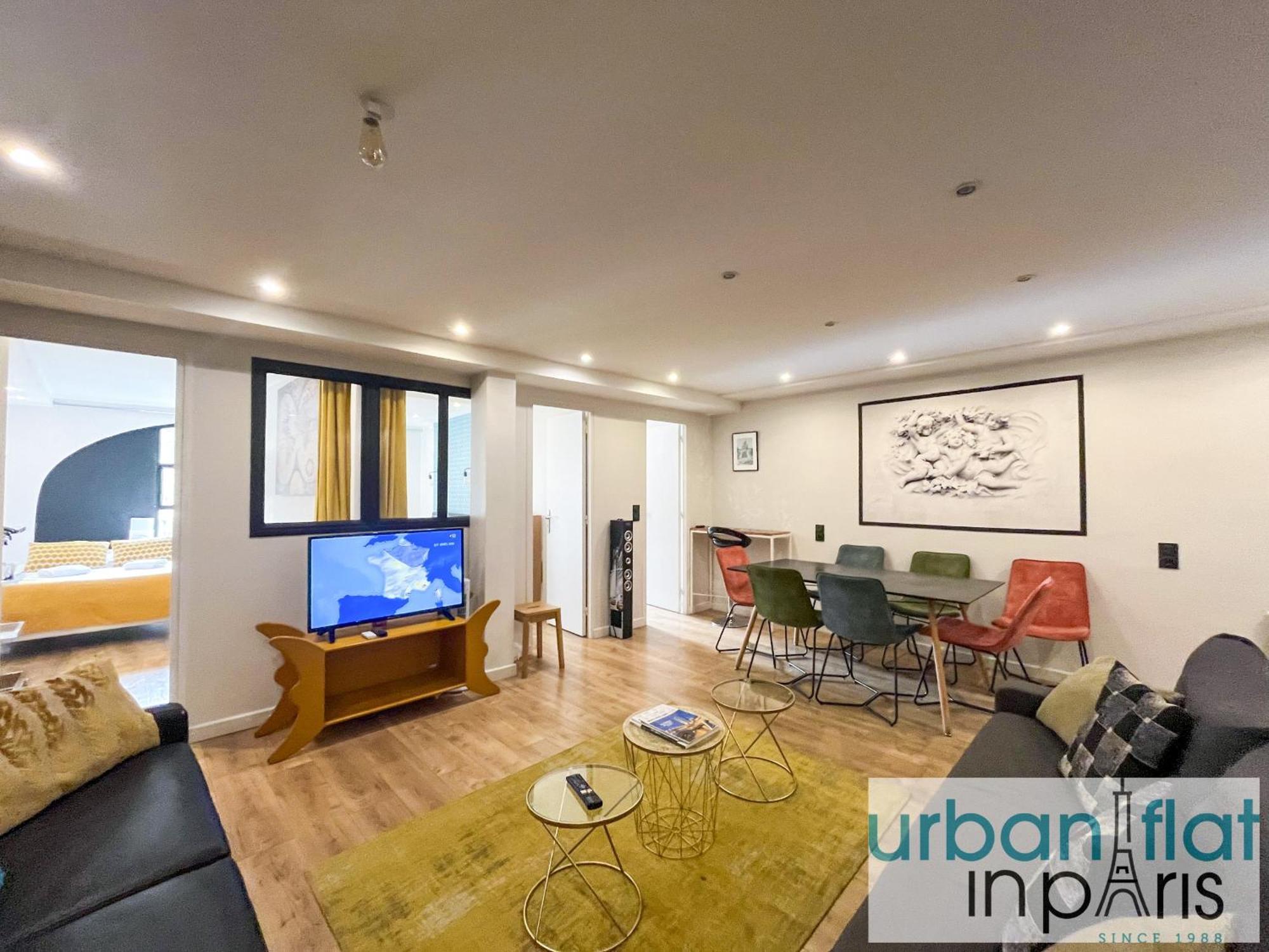 120 - Urban Gorgeous Apartment Le Marais Paris Bagian luar foto